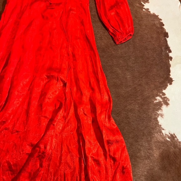 NSR red midi dress 
size medium - Picture 2 of 6